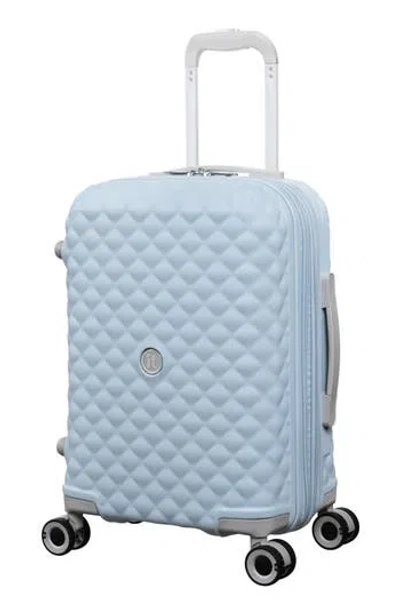 It Luggage Glitzy 21-inch Softside Spinner Carry-on In Blue