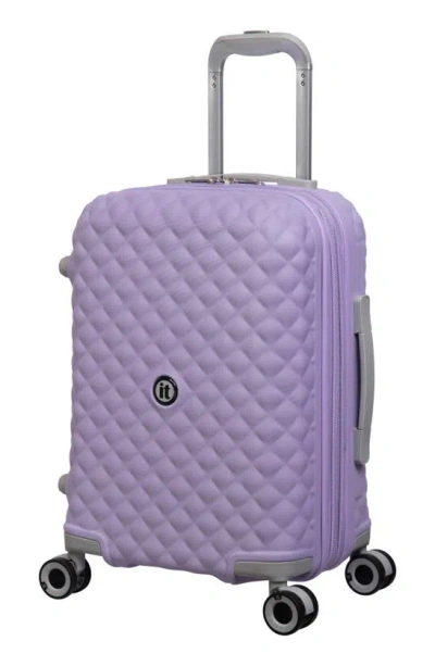 It Luggage Glitzy Matt 21-inch Spinner Carry-on In Pastel Lilac