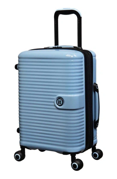It Luggage Helixian 21" Hardshell Spinner Suitcase In Baby Blue