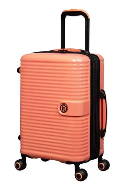 It Luggage Helixian 21-inch Spinner Carry-on In Candy Peach