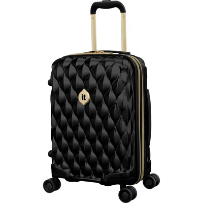 It Luggage Illuminate 21-inch Hardside Carry-on Luggage In Black