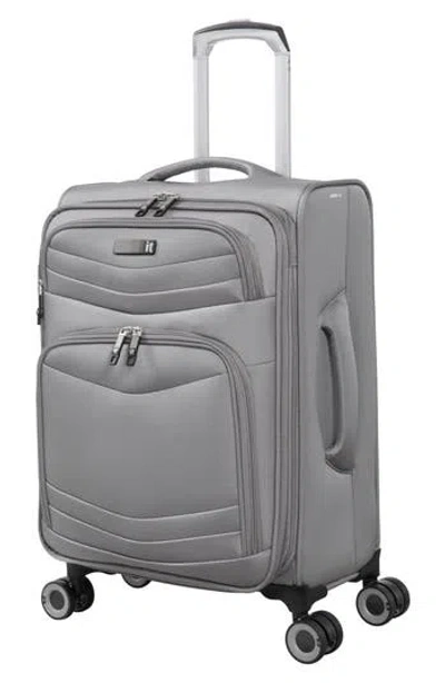 It Luggage Intrepid 22-inch Softside Carry-on Luggage In Elephant Skin