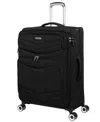 It Luggage Intrepid 24" Medium 8-wheel Expandable Luggage Case In Black
