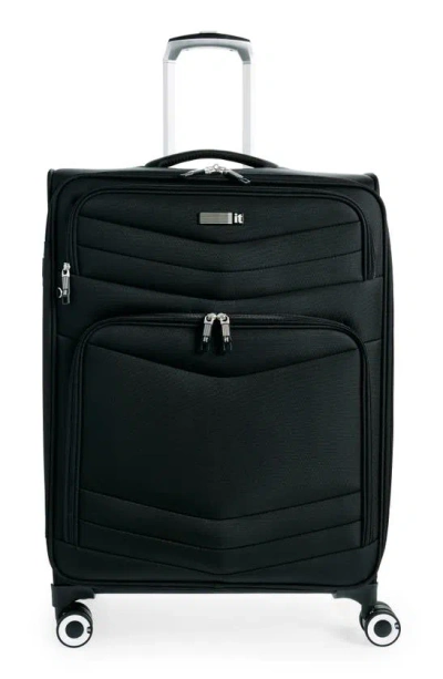 It Luggage Intrepid 26-inch Softside Spinner Luggage In Black