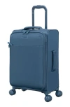 It Luggage Lustrous 22-inch Softside Carry-on Luggage In Blue