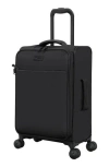 It Luggage Lustrous 22-inch Softside Carry-on Luggage In Black