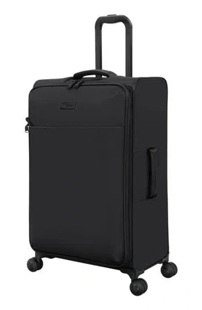 It Luggage Lustrous 27-inch Softside Spinner Luggage In Black