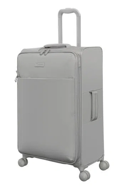 It Luggage Lustrous 27-inch Softside Spinner Luggage In Gray