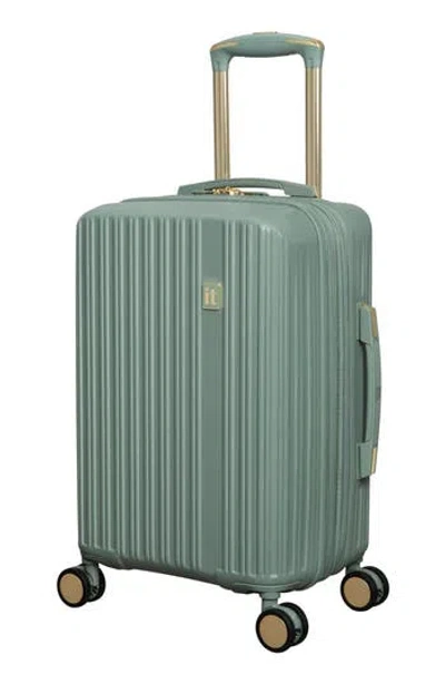 It Luggage Luxuriant 21-inch Hardside Carry-on Expandable Spinner In Green