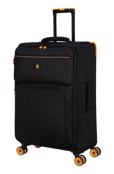 It Luggage Mega Lite 25-inch Softside Spinner Luggage In Black