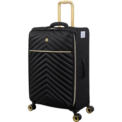 It Luggage Plenitude Ii 27-inch Softside Spinner Luggage In Black