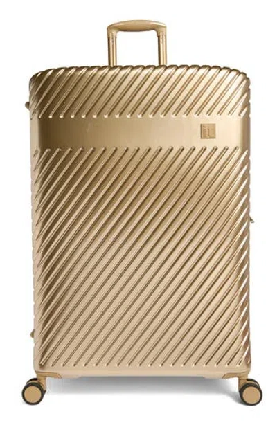 It Luggage Slipstream 31-inch Hardside Spinner In Gold