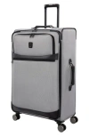 It Luggage Solidity 31-inch Softside Spinner Luggage In Black/white