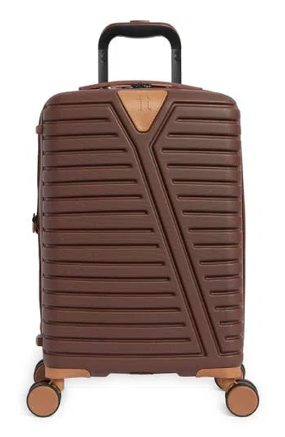It Luggage Strandline 21-inch Hardside Carry-on Luggage In Brown