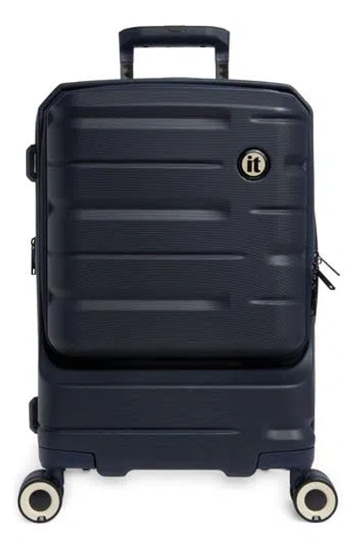 It Luggage Submission 21-inch Hardside Carry-on Luggage In Blue