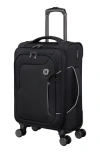 It Luggage Teleported 21-inch Expandable Spinner Suitcase In Black
