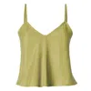 Italia A Collection Women's Leaf Green Vegan Silk Camisole In Green
