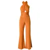 Italia A Collection Women's The Tropez Gold Glam Jumpsuit In Gold