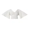 Italia A Collection Women's White / Neutrals Seashell Crochet Top