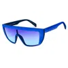 Italia Independent Blue Acetate Sunglasses In Blue