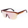 Italia Independent Brown Acetate Sunglasses In Brown