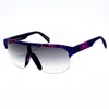 Italia Independent Purple Acetate Sunglasses In Multi