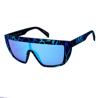 Italia Independent Acetate Sunglasses In Blue