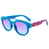 Italia Independent Acetate Sunglasses In Blue