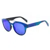 Italia Independent Acetate Sunglasses In Blue