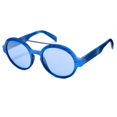 Italia Independent Acetate Sunglasses In Blue