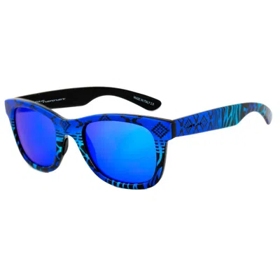 Italia Independent Acetate Sunglasses In Blue
