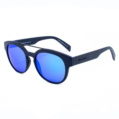 Italia Independent Acetate Sunglasses In Blue