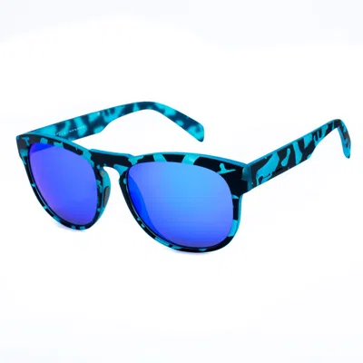 Italia Independent Acetate Sunglasses In Blue
