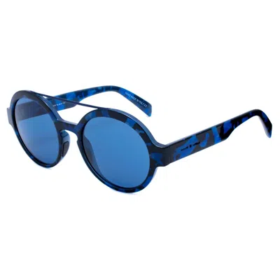 Italia Independent Acetate Sunglasses In Blue