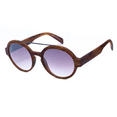 Italia Independent Acetate Sunglasses In Brown
