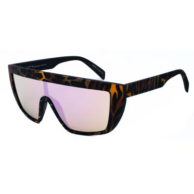 Italia Independent Acetate Sunglasses In Brown