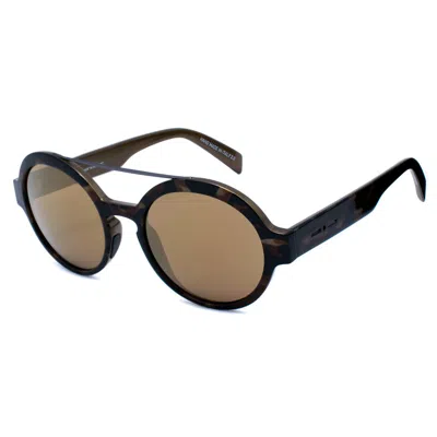 Italia Independent Acetate Sunglasses In Brown