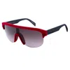 Italia Independent Acetate Sunglasses In Red