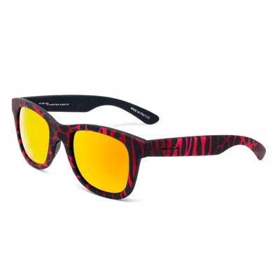 Italia Independent Acetate Sunglasses In Red