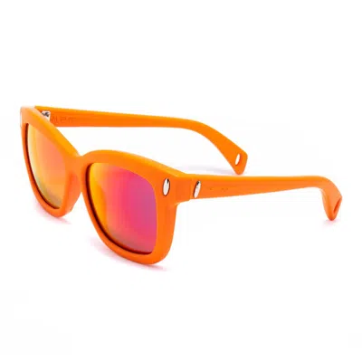 Italia Independent Acetate Sunglasses In Red