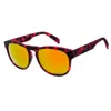 Italia Independent Acetate Sunglasses In Red