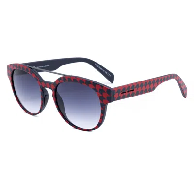 Italia Independent Acetate Sunglasses In Red