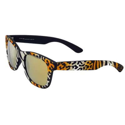 Italia Independent Acetate Sunglasses In Yellow
