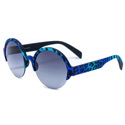 Italia Independent Acetate Women's Sunglasses In Blue