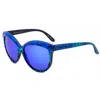 Italia Independent Blue Acetate Sunglasses In Blue