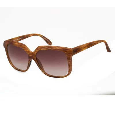Italia Independent Acetate Women's Sunglasses In Brown