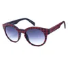 Italia Independent Red Acetate Sunglasses In Red