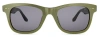 Italia Independent Azzurro Sunglasses In Metallic Green