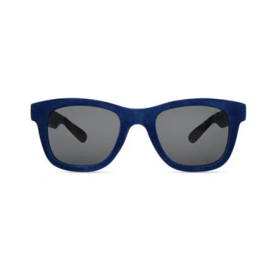 Italia Independent Azzurro Velvet Sunglasses In Blue