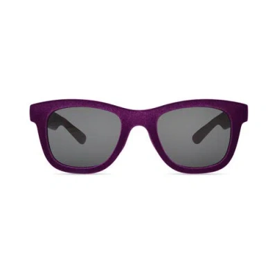 Italia Independent Azzurro Velvet Sunglasses In Purple